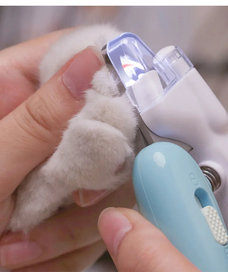 Professional Pet Nail Clipper with Led Light