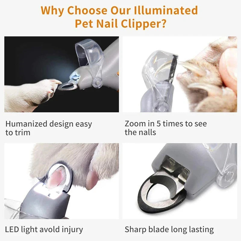 Professional Pet Nail Clipper - High-Quality Stainless Steel