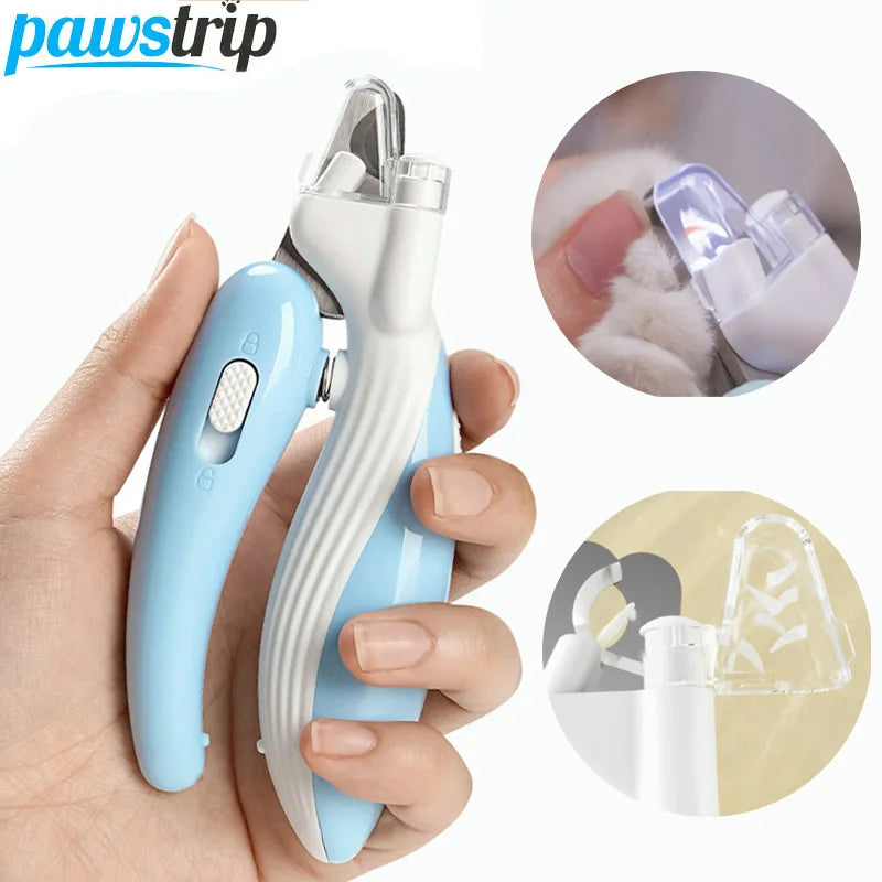 Professional Pet Nail Clipper with Led Light