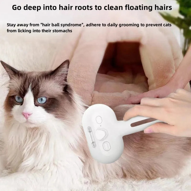 Pet Spray Steam Brush