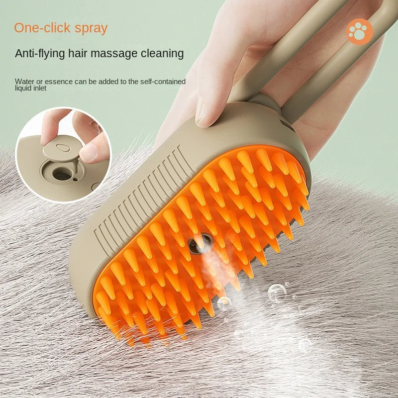 3 in 1 Electric Spray Steam Brush