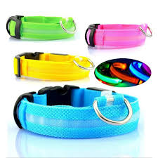 Nylon LED Dog Collar Leash