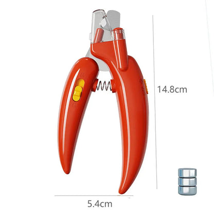 Professional Pet Nail Clipper with Led Light