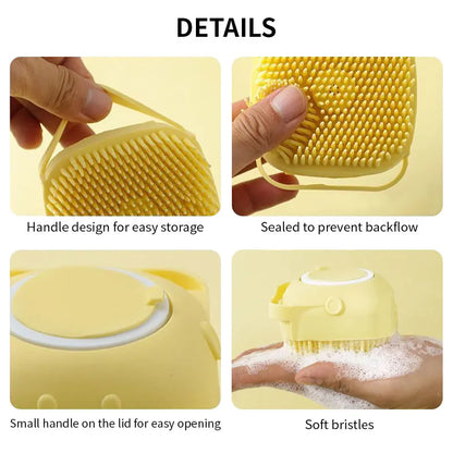 Silicone Pet Bath Brush