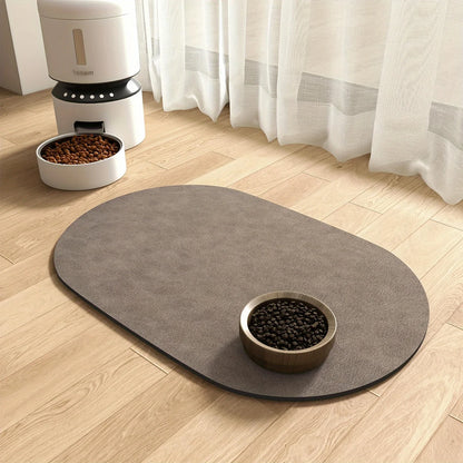 Non-Slip Oval Feeding Mat
