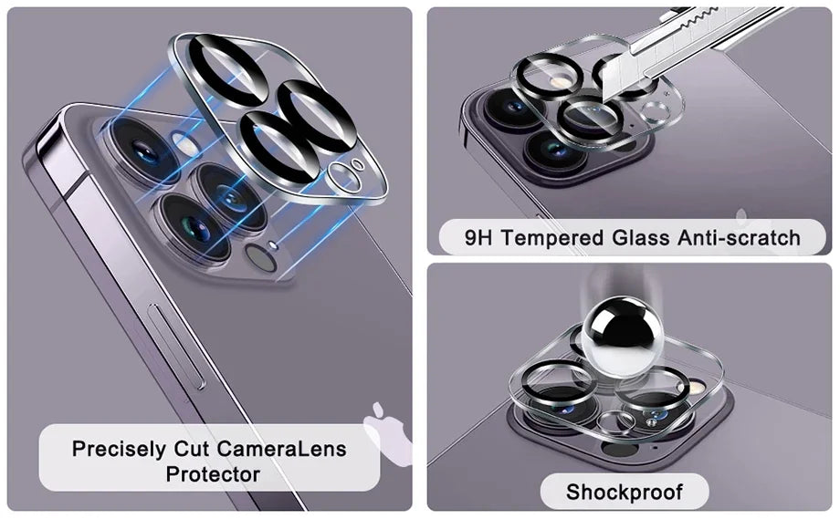 4Pcs Camera Lens Protective Cover