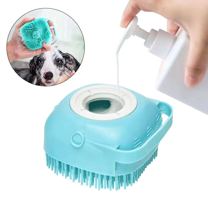 Silicone Pet Bath Brush