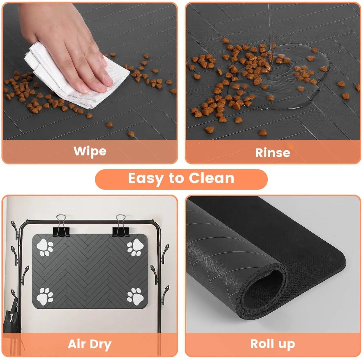 Non-Slip Pet Feeding Mat