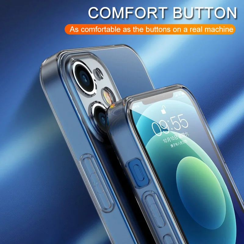 Ultra-Thin Clear Silicone Phone Case