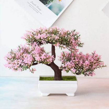 Artificial Bonsai Tree Pot for Home Decoration