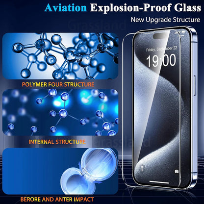 4 PCS Tempered Glass Screen Protectors