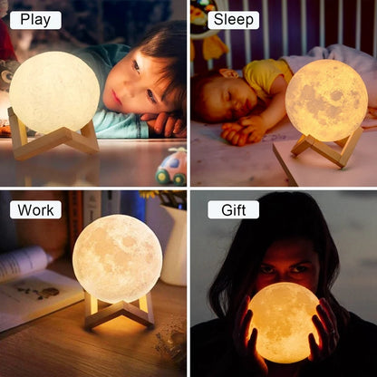 LED Moon Night Light