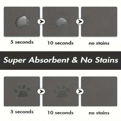 Non-Slip Oval Feeding Mat
