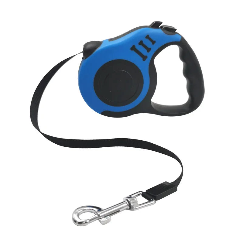 Retractable Dog Leash with Traction Rope