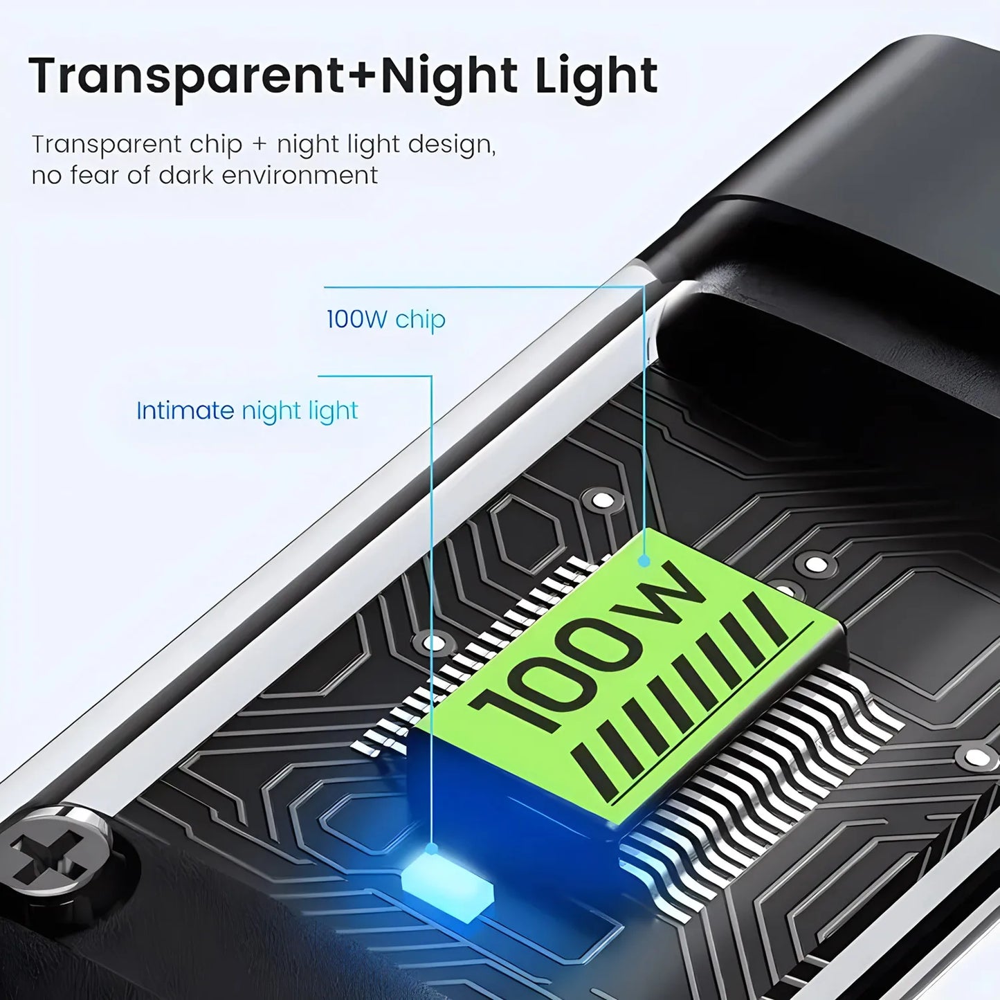 3-in-1  USB-C Fast Charger Cable