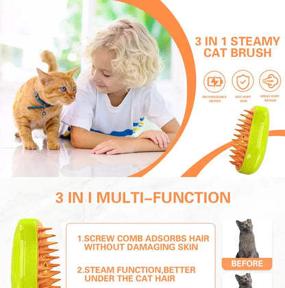 Pet Steamy Brush