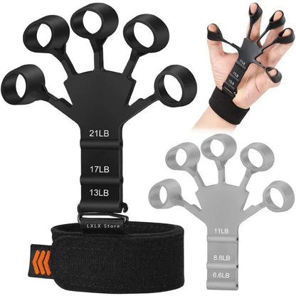 Guitar Finger Trainer & Hand Grip Strengthener