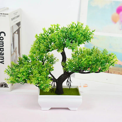 Artificial Bonsai Tree Pot for Home Decoration