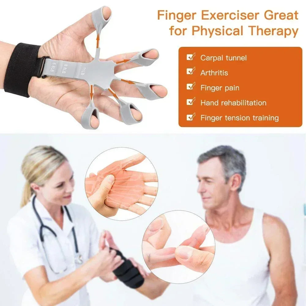 Guitar Finger Trainer & Hand Grip Strengthener