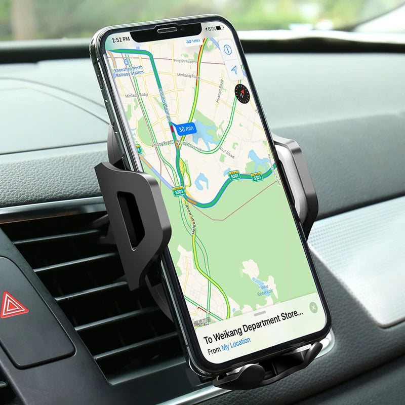 2-in 1 Universal Suction Car Phone Holder Mount